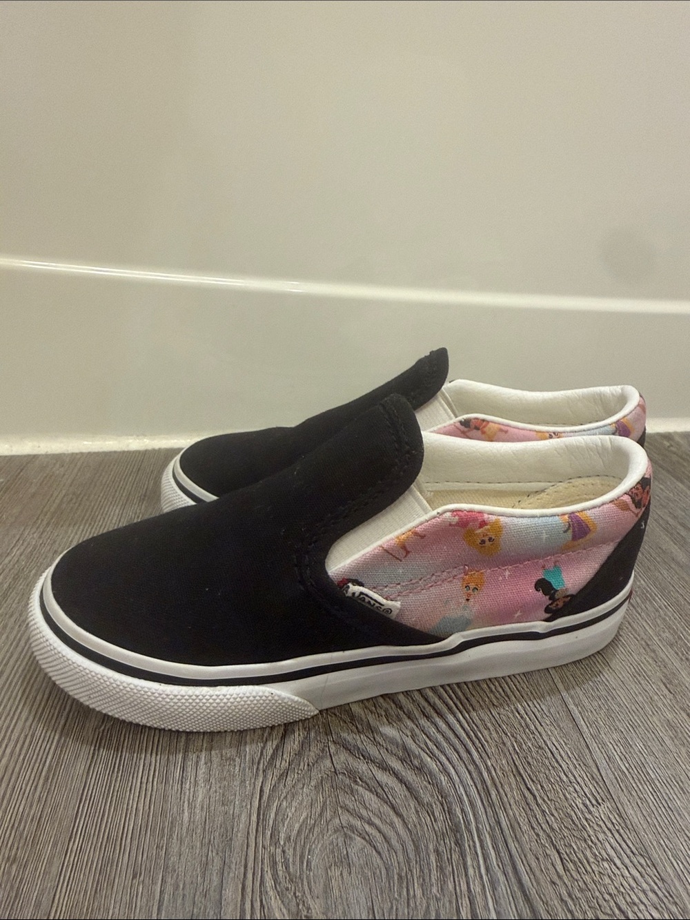 RARE Disney x Vans Slip-On Toddler 'Disney Princess'